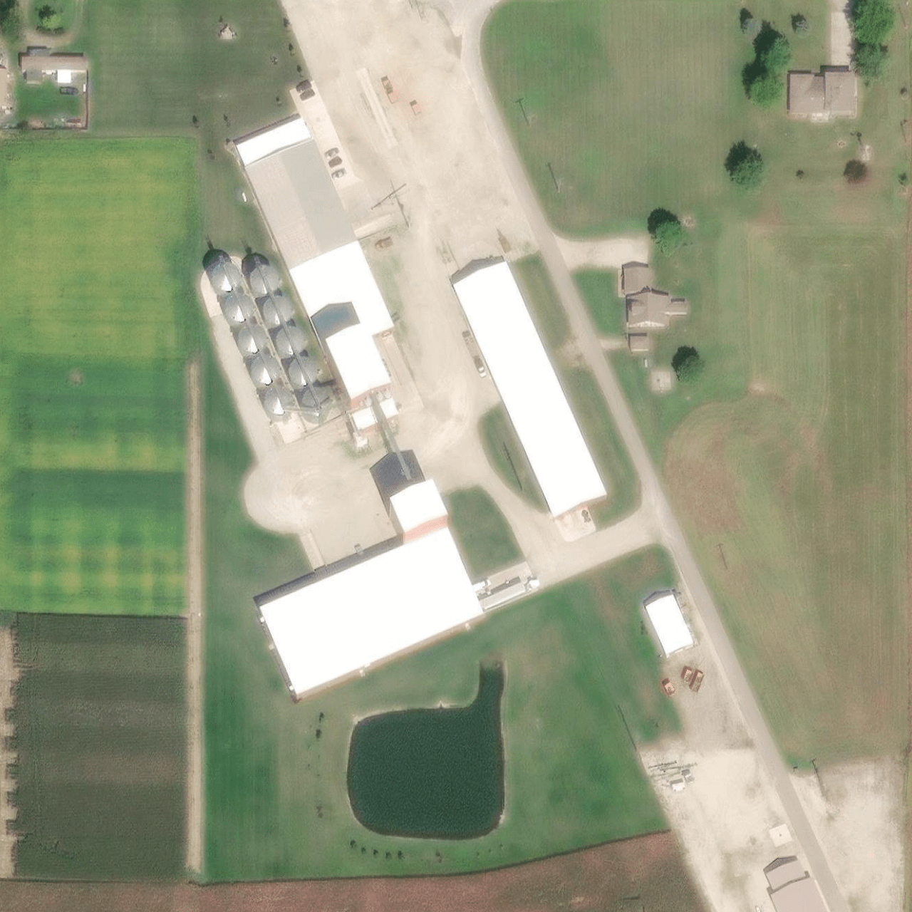 Satellite recon of the plant site